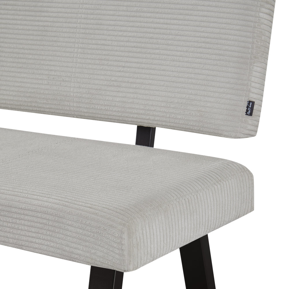 B-Ware Sitzbank SIGFRID, Hellgrau, 140cm