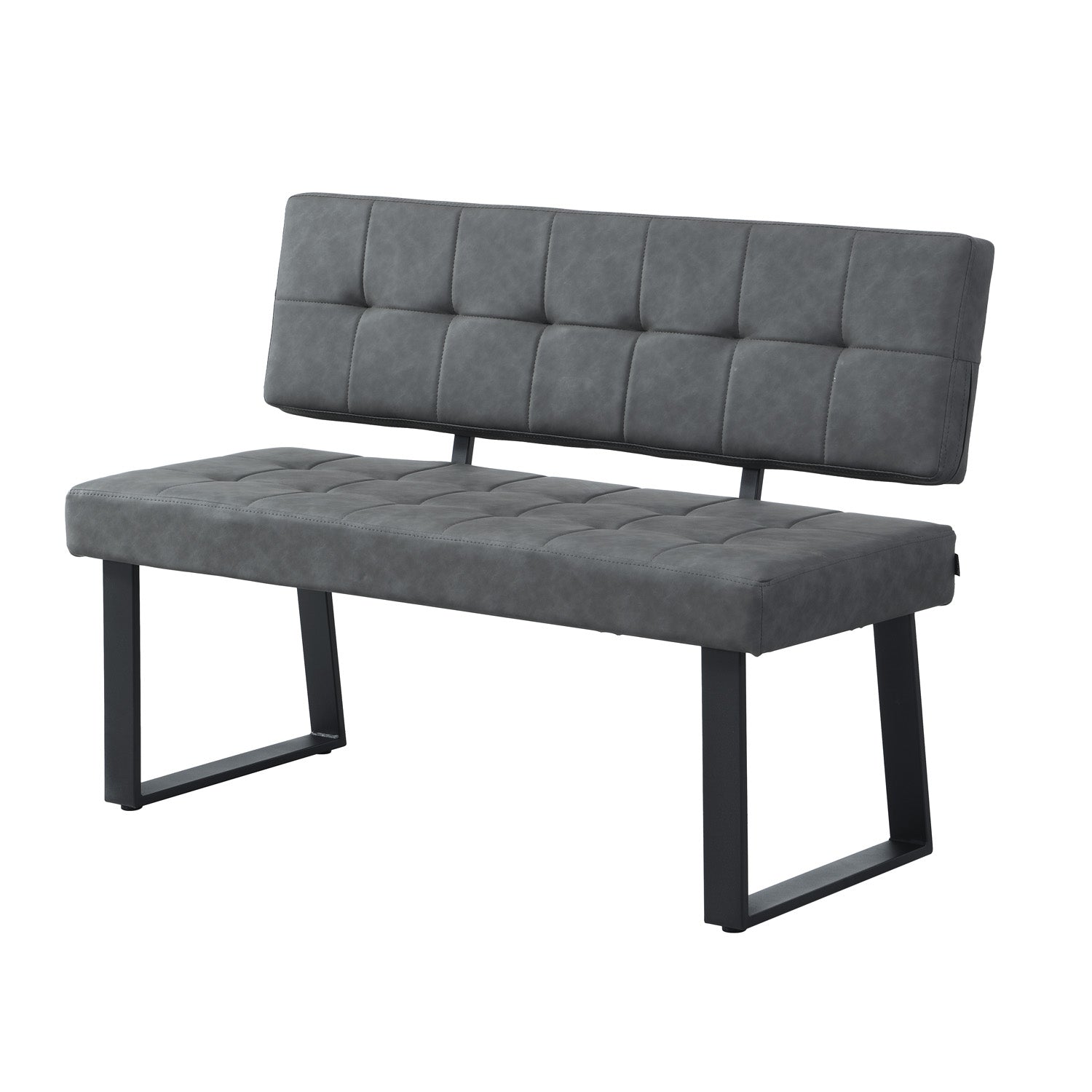 B-Ware Sitzbank SIGFRID, Dunkelgrau, 140cm