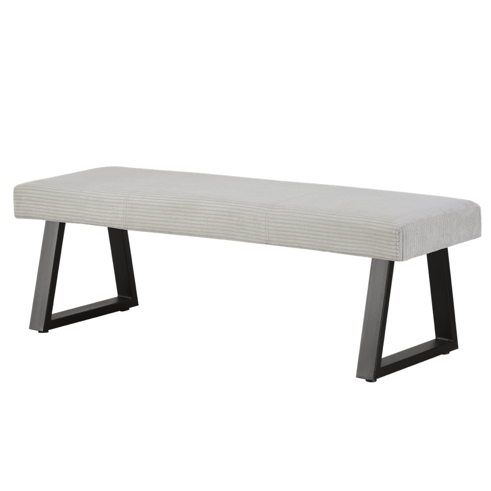 B-Ware Sitzbank DOLCE, Hellgrau, 140cm