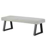 B-Ware Sitzbank DOLCE, Hellgrau, 140cm