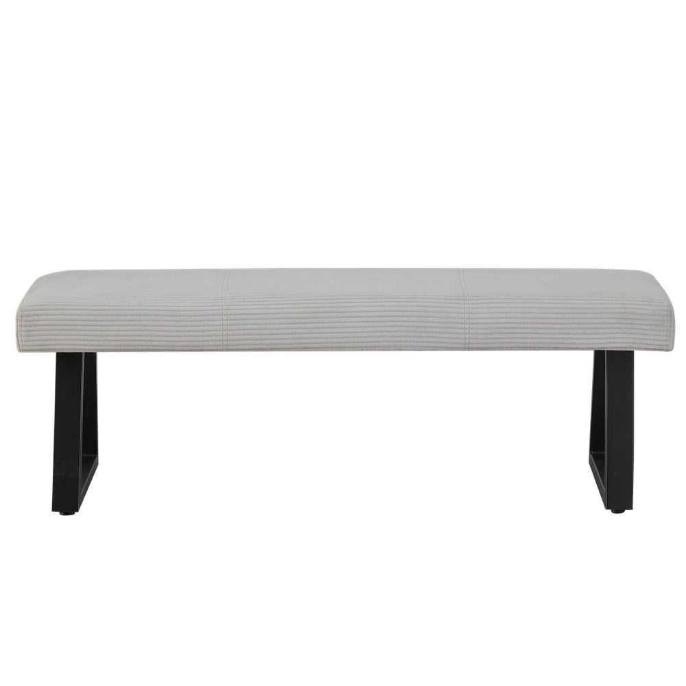 B-Ware Sitzbank DOLCE, Hellgrau, 140cm