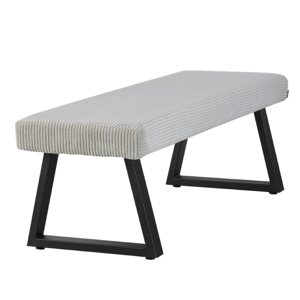 B-Ware Sitzbank DOLCE, Hellgrau, 140cm