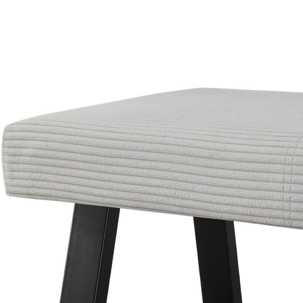 B-Ware Sitzbank DOLCE, Hellgrau, 140cm