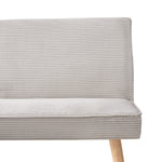 Sitzbank PAUL – Polsterbank mit Rückenlehne & Holzbeinen | B&D home