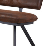 B-Ware Sitzbank JUNA, Braun, 160cm