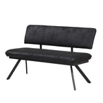 B-Ware Sitzbank JUNA, Schwarz, 140cm