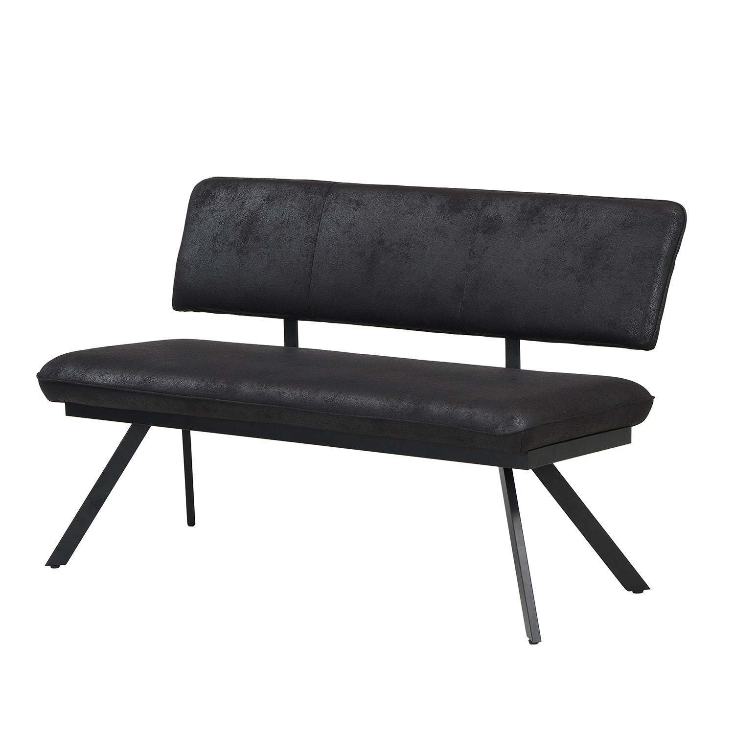 B-Ware Sitzbank JUNA, Schwarz, 140cm
