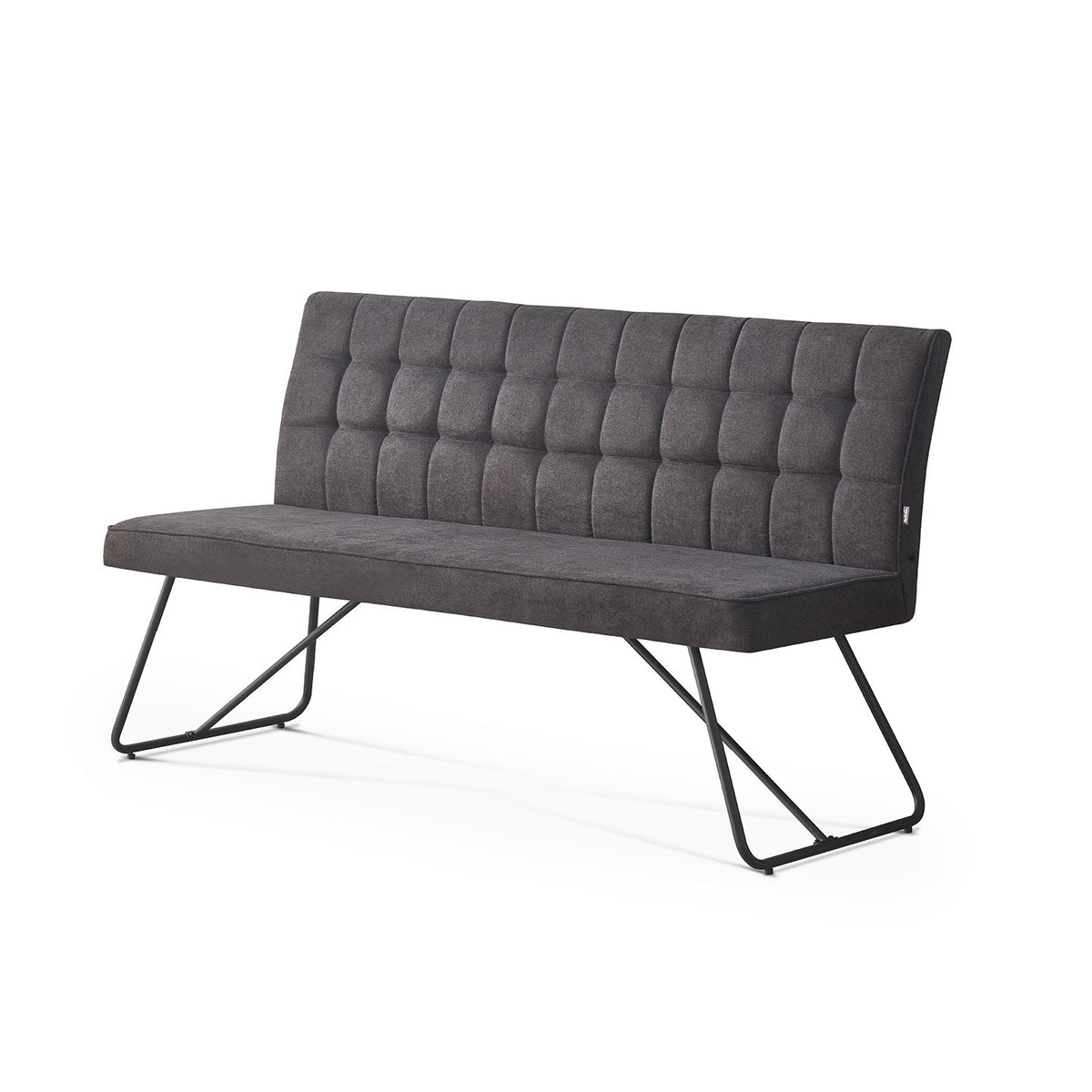 B-Ware Sitzbank LINA, Anthrazit, 140 cm – Dubi Möbel
