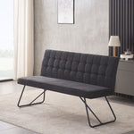 B-Ware Sitzbank LINA, Anthrazit, 140 cm