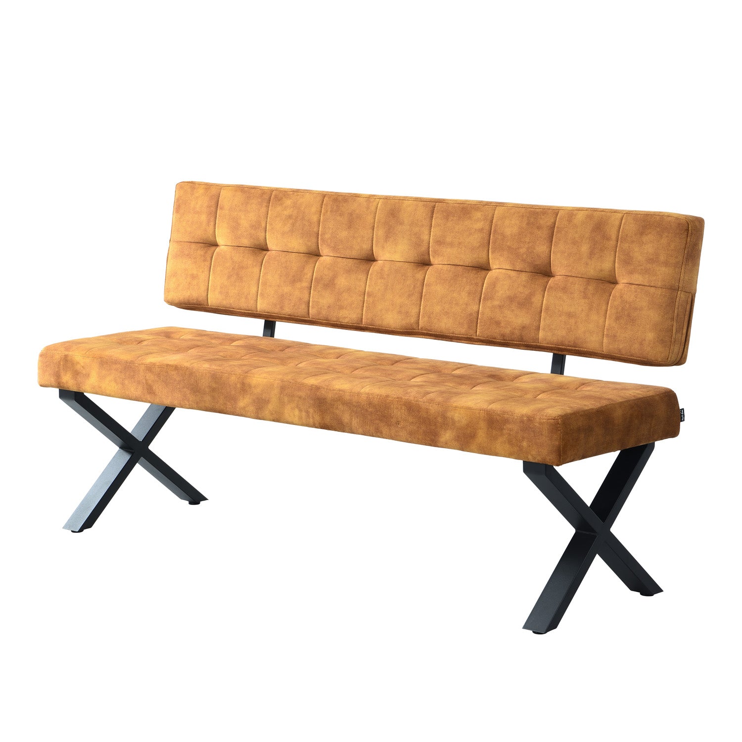 B-Ware Sitzbank KAREN, Gelb, 160cm