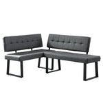 AKA - Eckbank mit U Gestell beidseitig montierbar