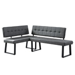 AKA - Eckbank mit U Gestell beidseitig montierbar