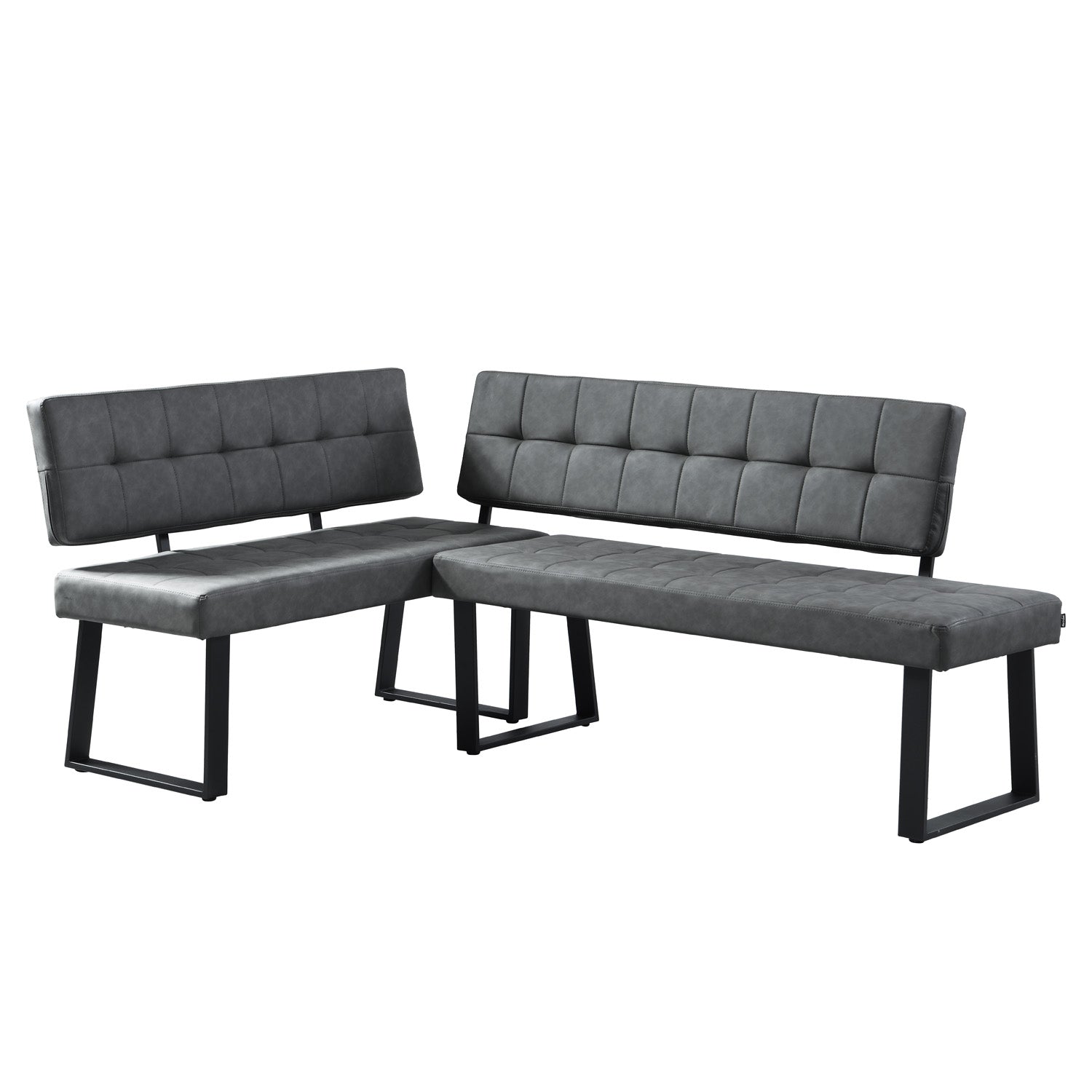 AKA - Eckbank mit U Gestell beidseitig montierbar