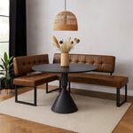 AKA - Eckbank mit U Gestell beidseitig montierbar