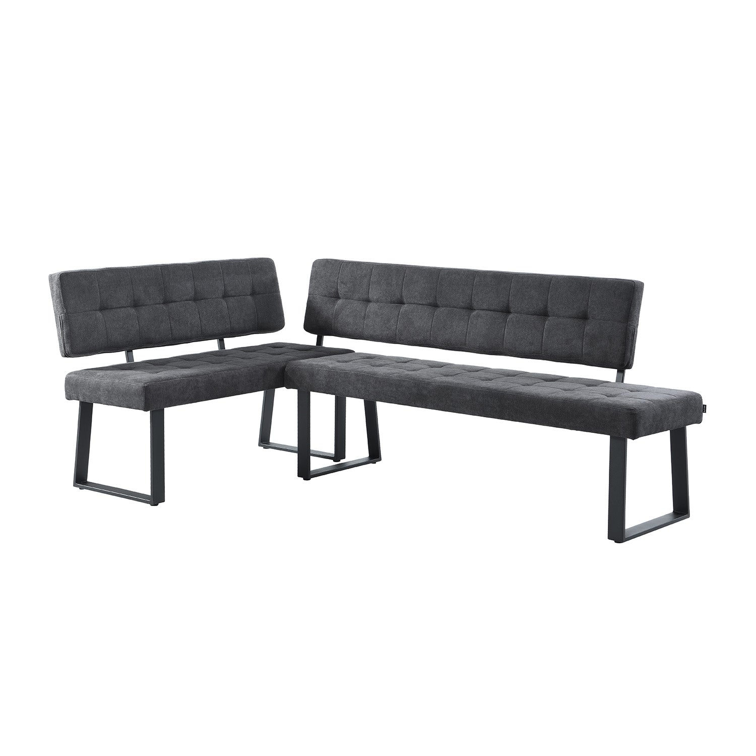 AKA - Eckbank mit U Gestell beidseitig montierbar