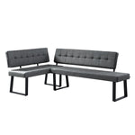 AKA - Eckbank mit U Gestell beidseitig montierbar