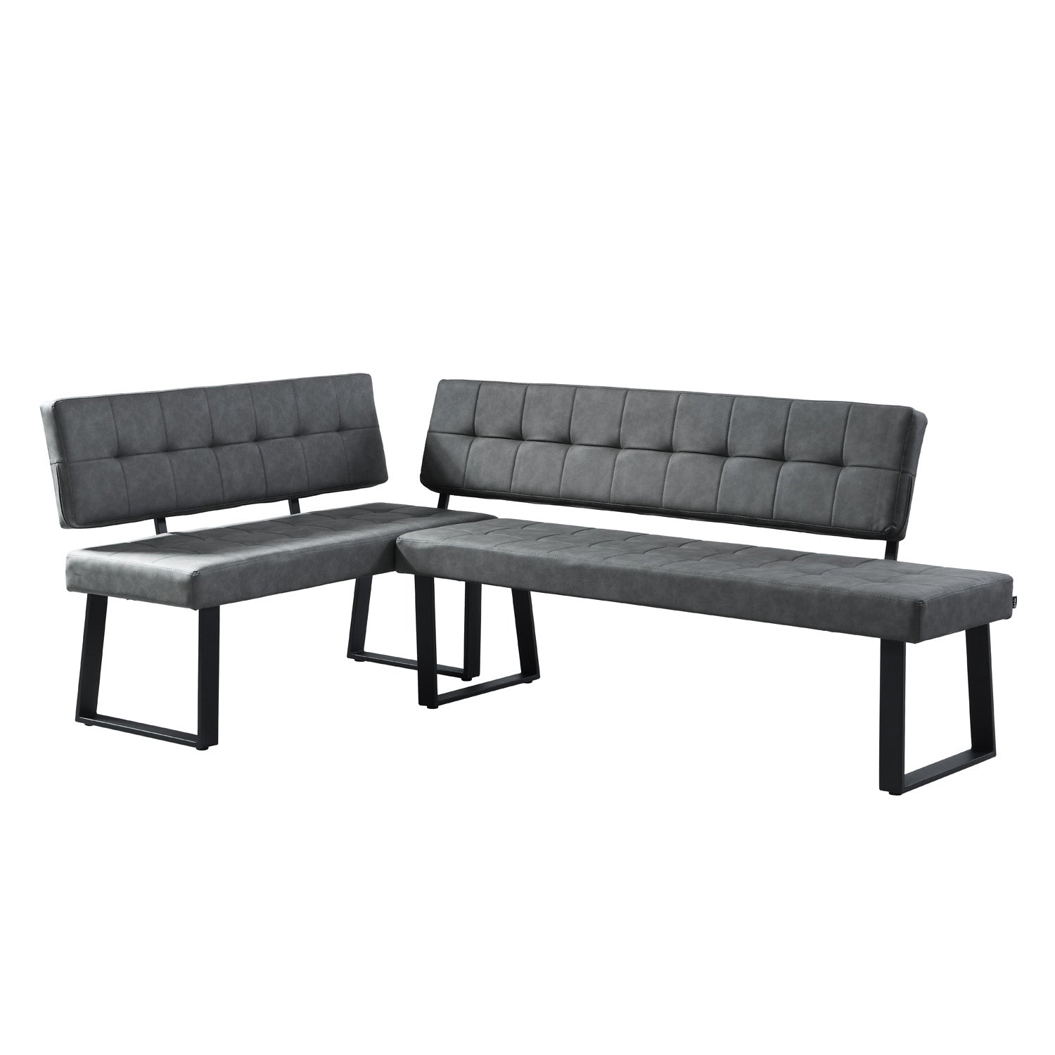 AKA - Eckbank mit U Gestell beidseitig montierbar