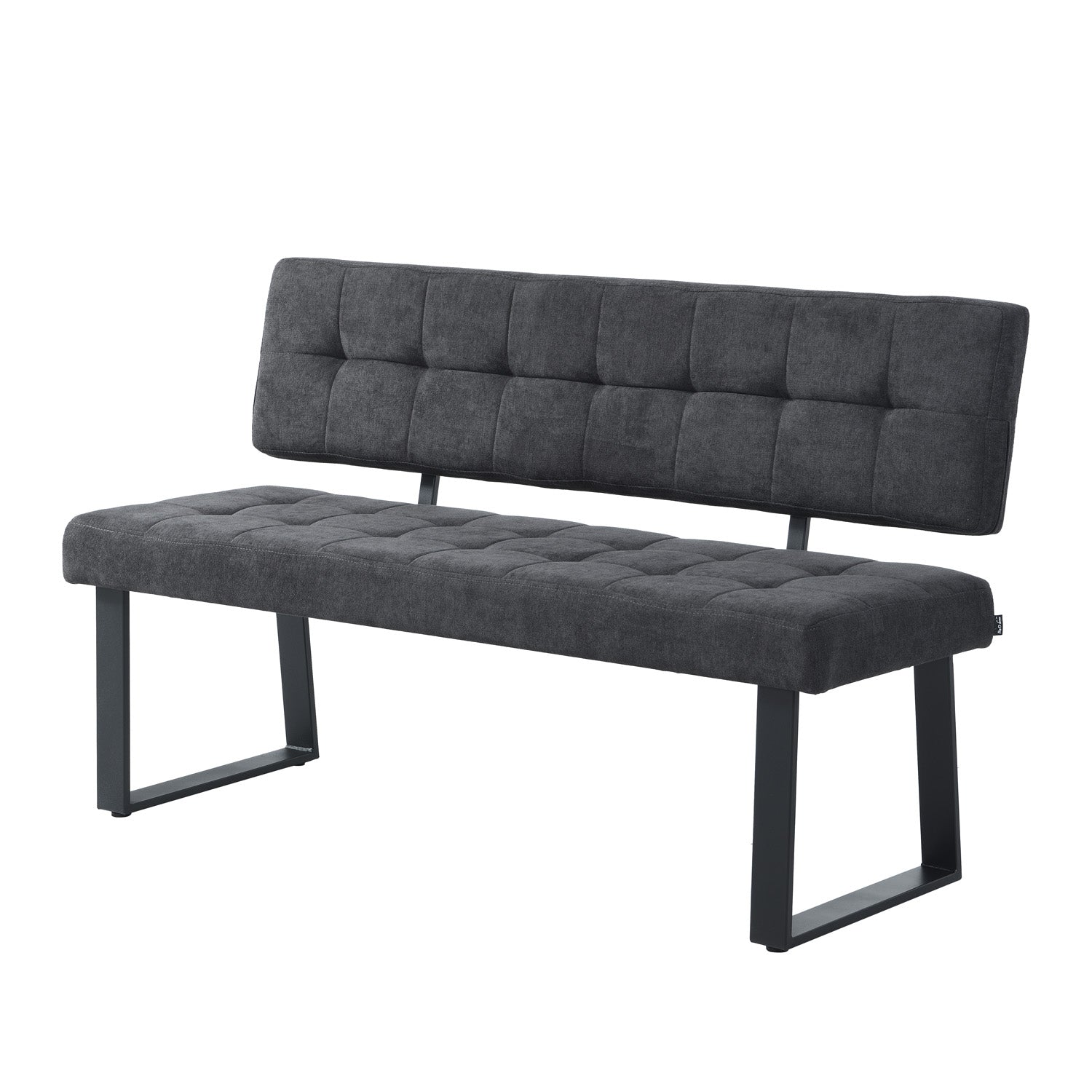 Sitzbank SIGFRID, Hellgrau, 100cm | praktisch & modern | B&D home