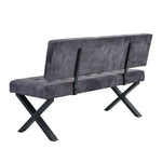 EKA - Eckbank mit X Gestell beidseitig montierbar