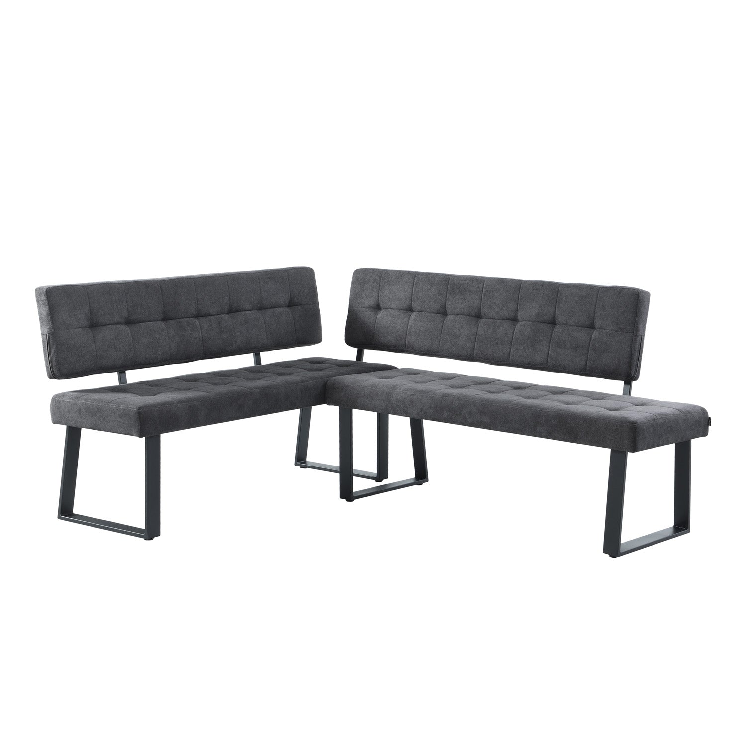 AKA - Eckbank mit U Gestell beidseitig montierbar