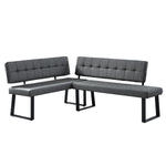 AKA - Eckbank mit U Gestell beidseitig montierbar