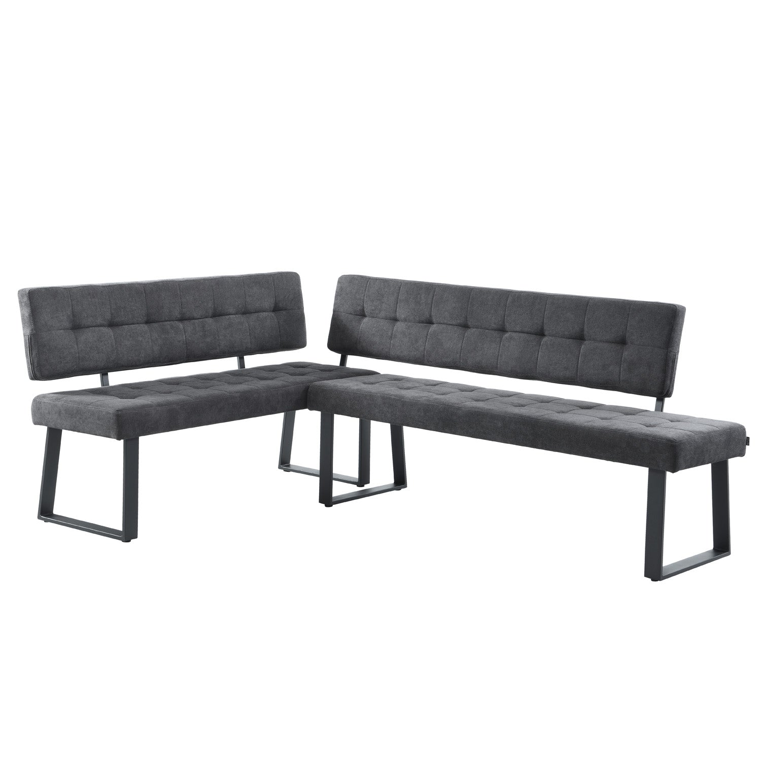 AKA - Eckbank mit U Gestell beidseitig montierbar