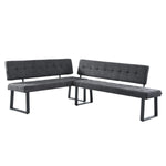 AKA - Eckbank mit U Gestell beidseitig montierbar