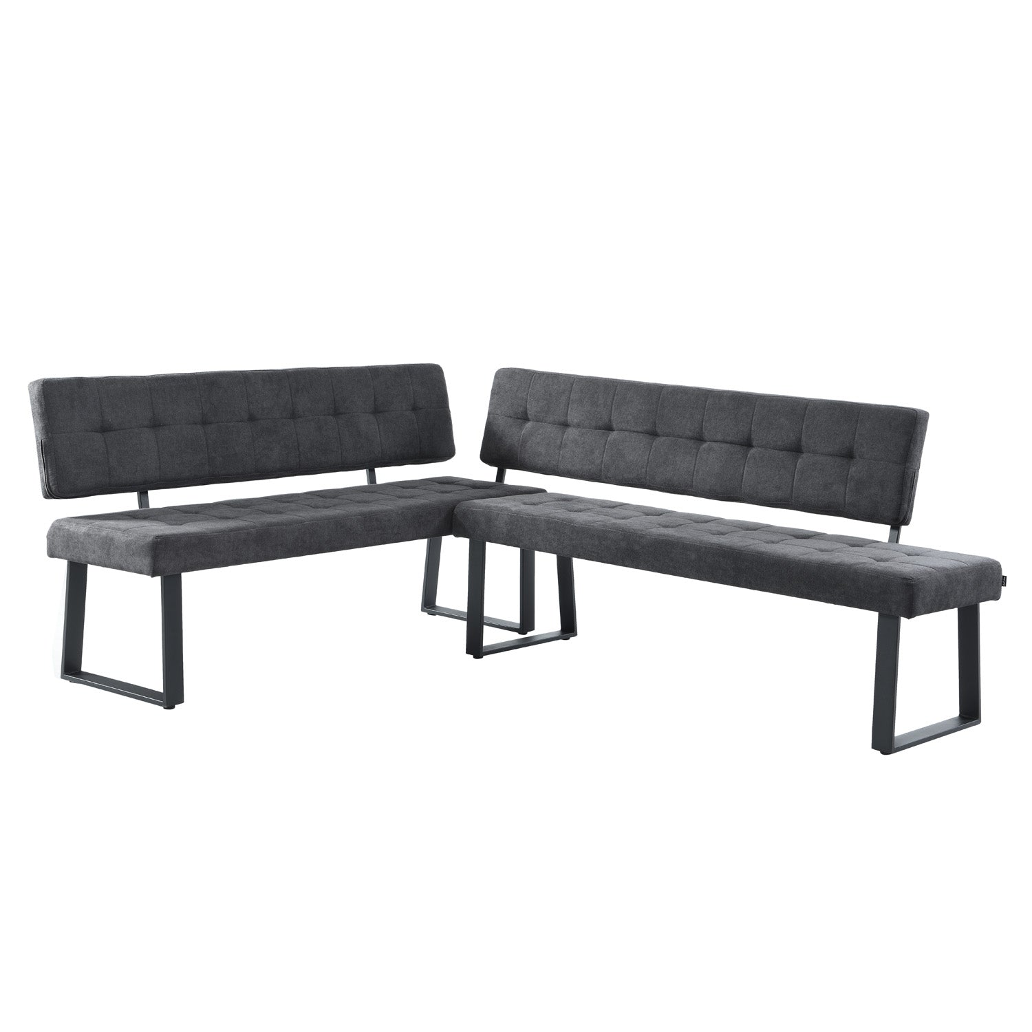 AKA - Eckbank mit U Gestell beidseitig montierbar