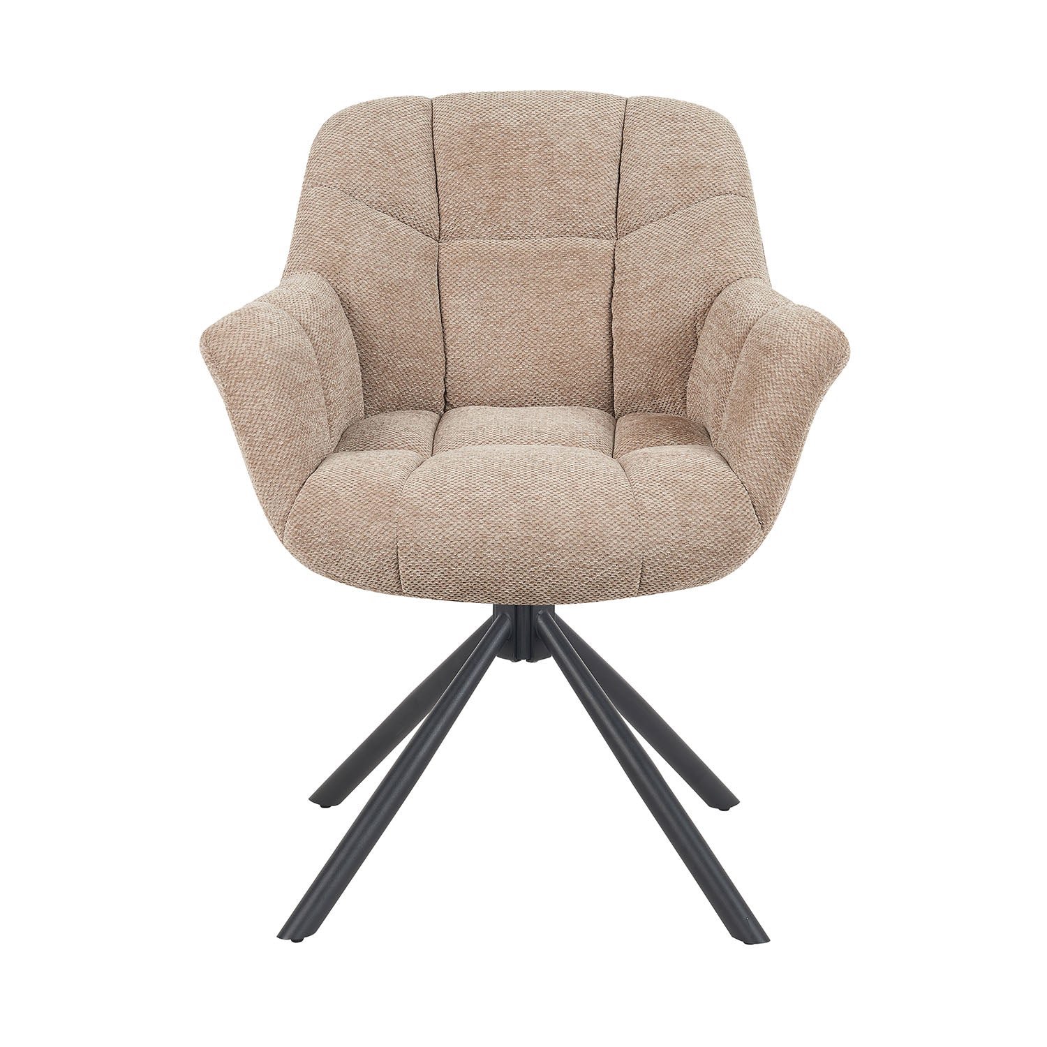 Mika-Luka 2er-Set - Schalenstuhl 360° drehbar