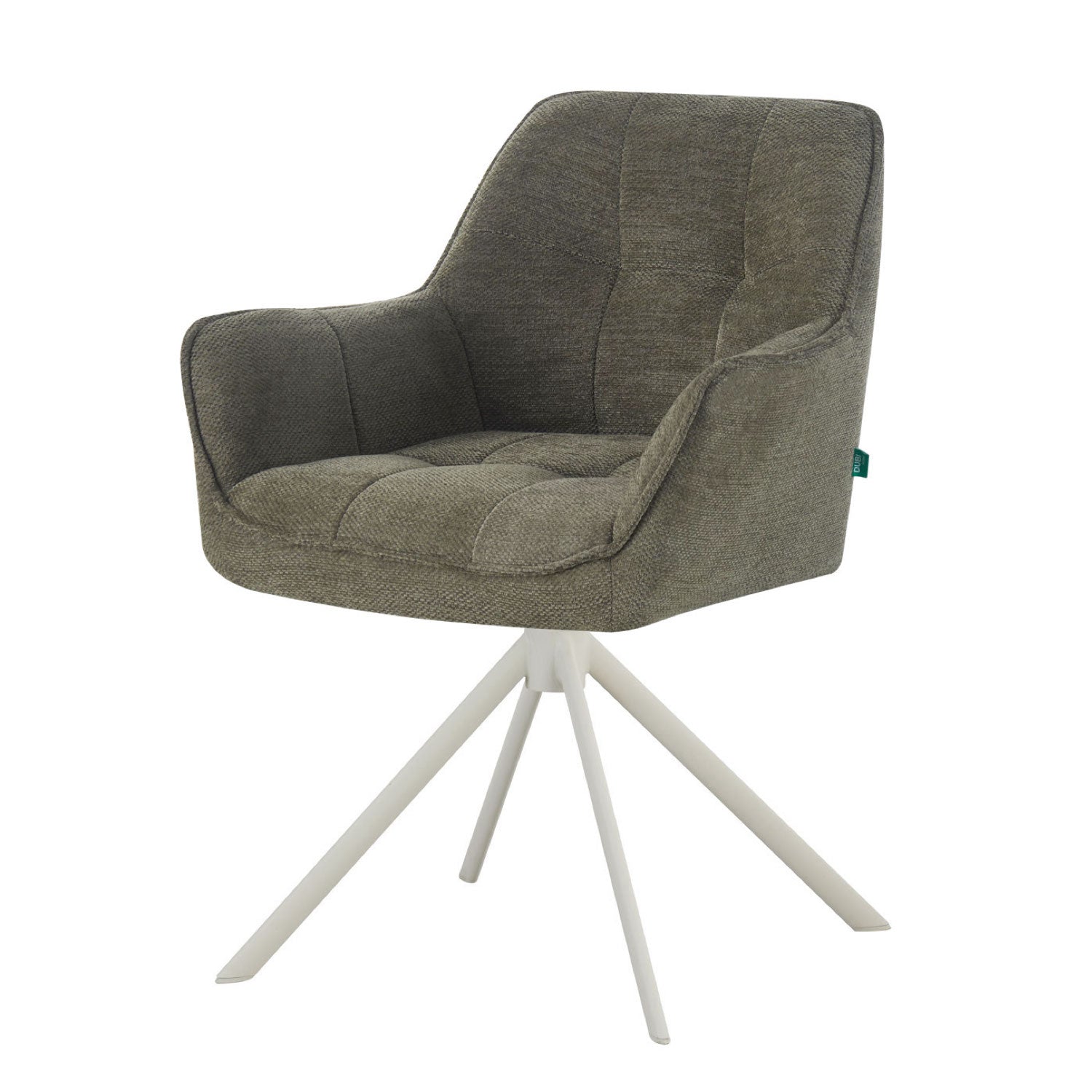 Esszimmerstühle THOMAS-DINA 2er Set, 360° drehbar mit Rückholfunktion