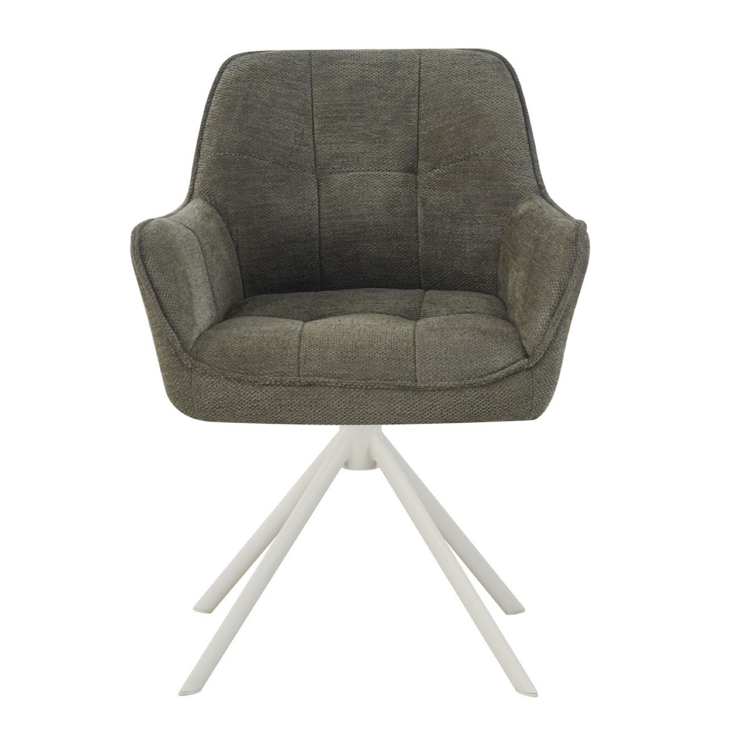 Esszimmerstühle THOMAS-DINA 2er Set - 360° drehbar mit Rückholfunktion