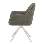 Esszimmerstühle THOMAS-DINA 2er Set - 360° drehbar mit Rückholfunktion