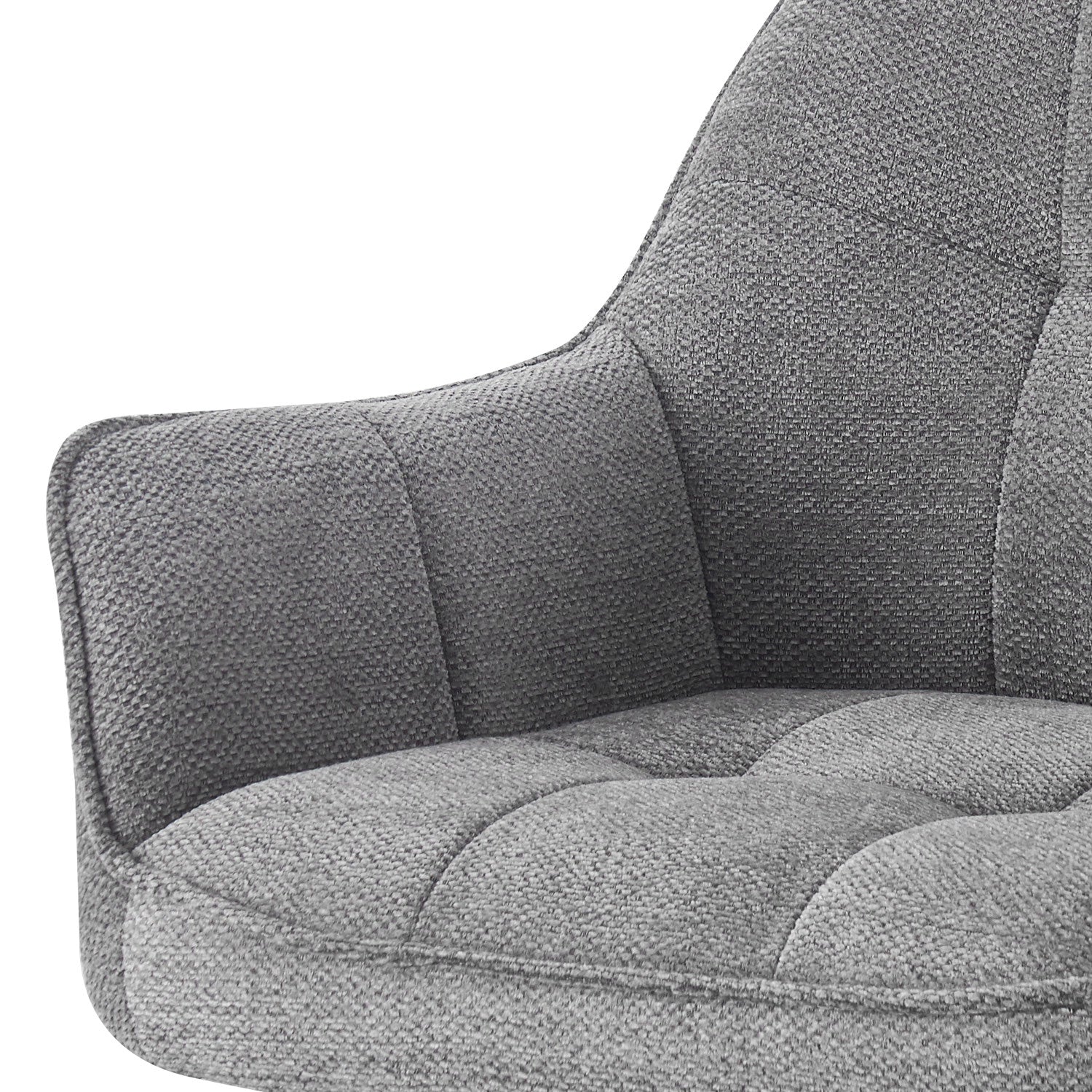 THOMAS-LENI 2er Set - Drehstuhl 180° drehbar mit Rückholfunktion