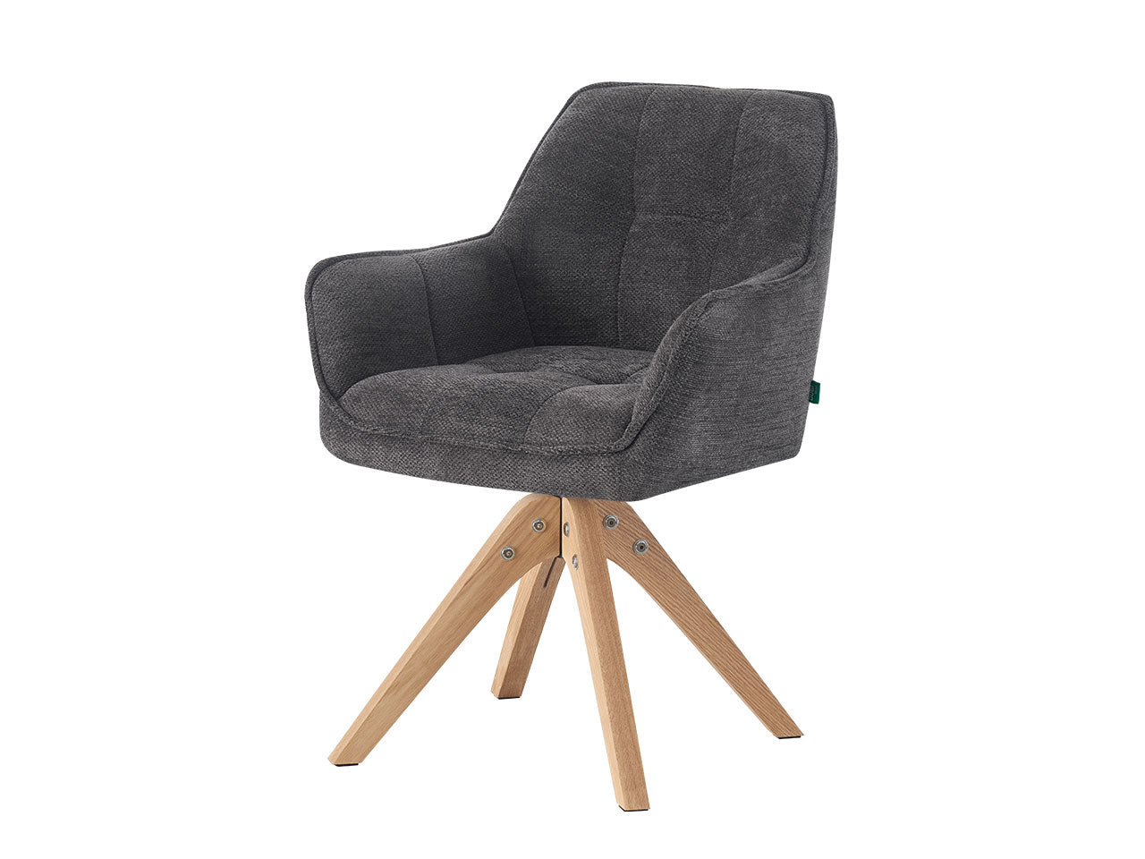 Chaise de salle à manger Thomas | Élégance rustique B02 | KIÉLY