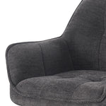 THOMAS-LENI 2er Set - Drehstuhl 180° drehbar mit Rückholfunktion