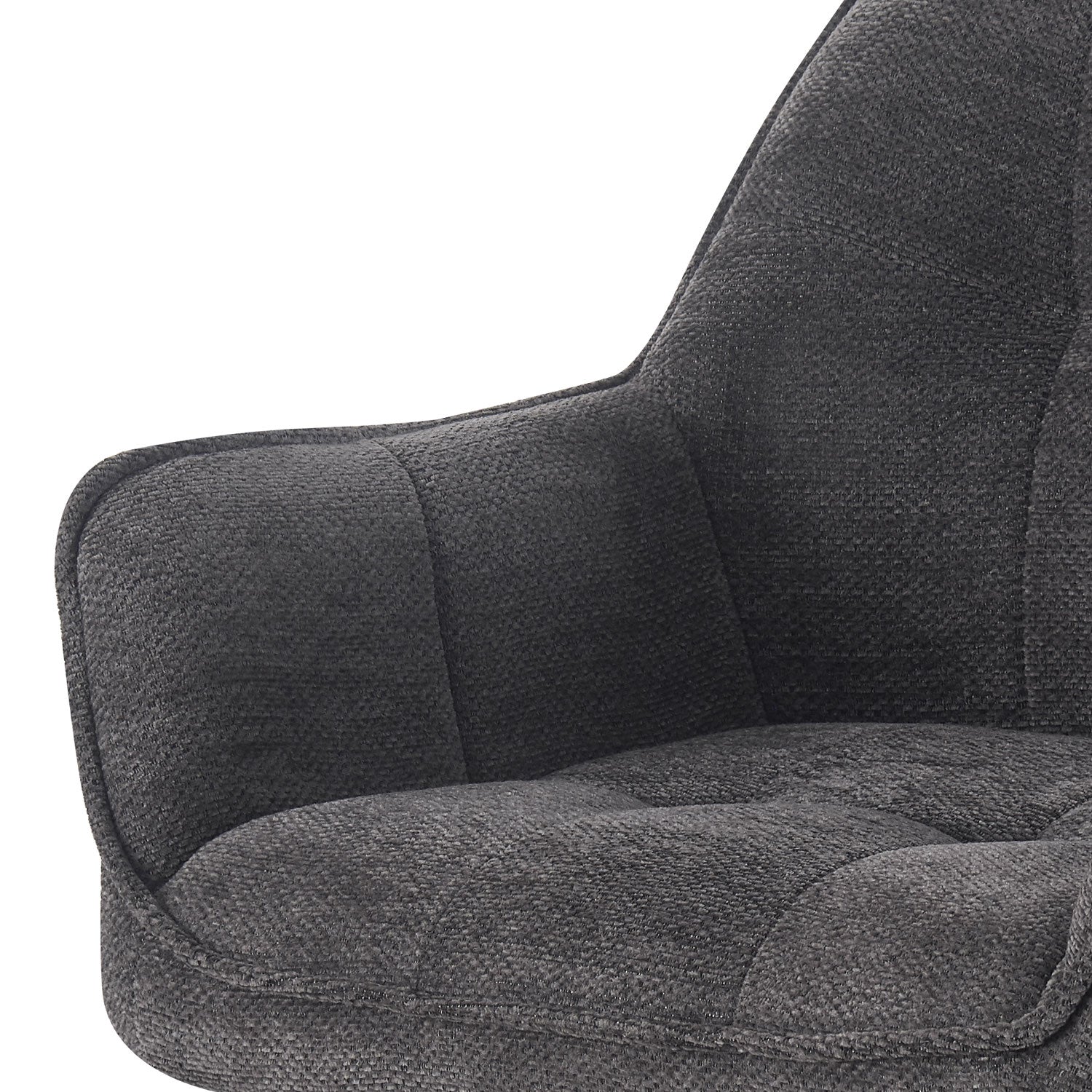 THOMAS-LENI 2er Set - Drehstuhl 180° drehbar mit Rückholfunktion