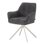 Esszimmerstühle THOMAS-DINA 2er Set, 360° drehbar mit Rückholfunktion