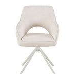 Esszimmerstühle THOMAS-CLEO 2er Set, 360° drehbar mit Rückholfunktion