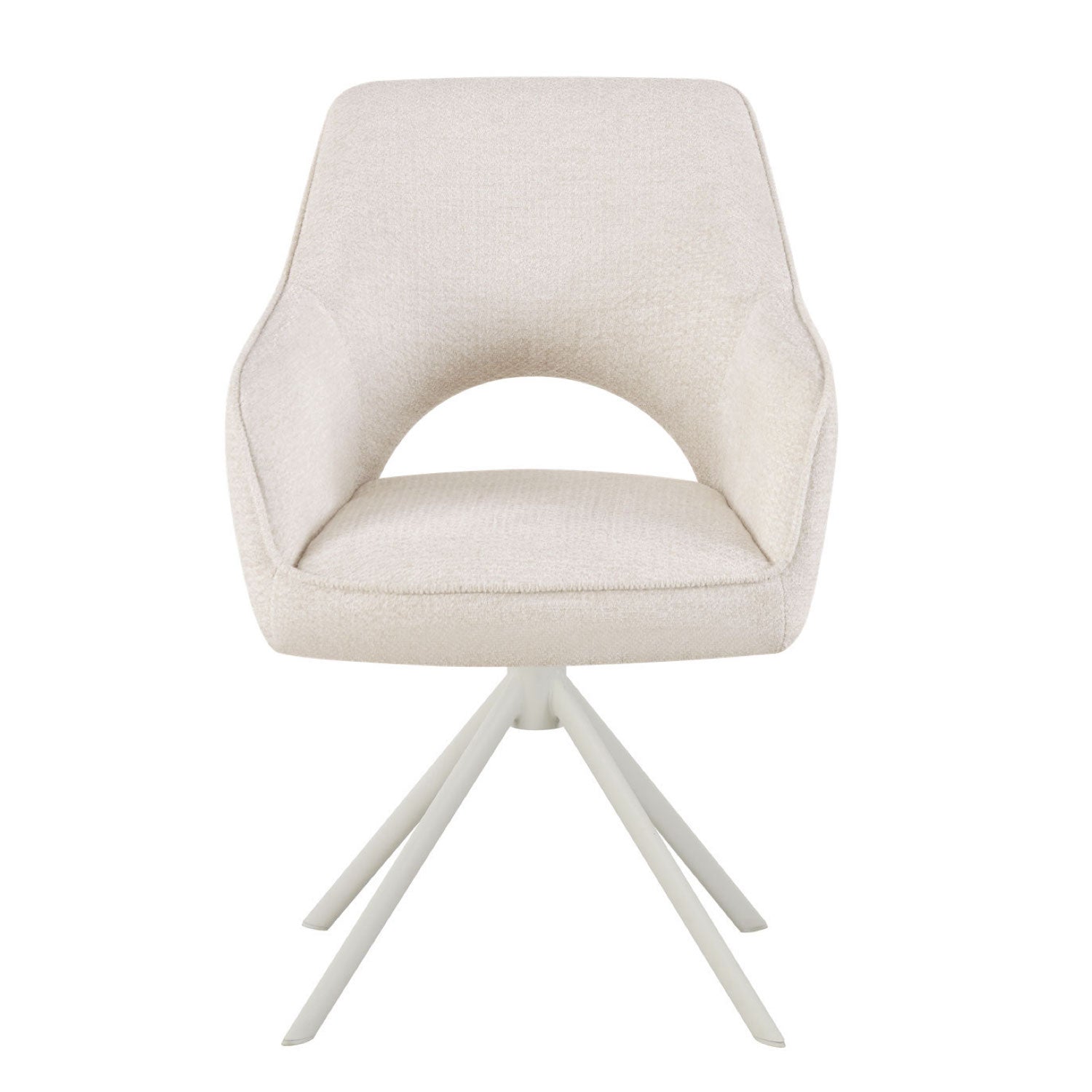 Esszimmerstühle THOMAS-CLEO 2er Set, 360° drehbar mit Rückholfunktion