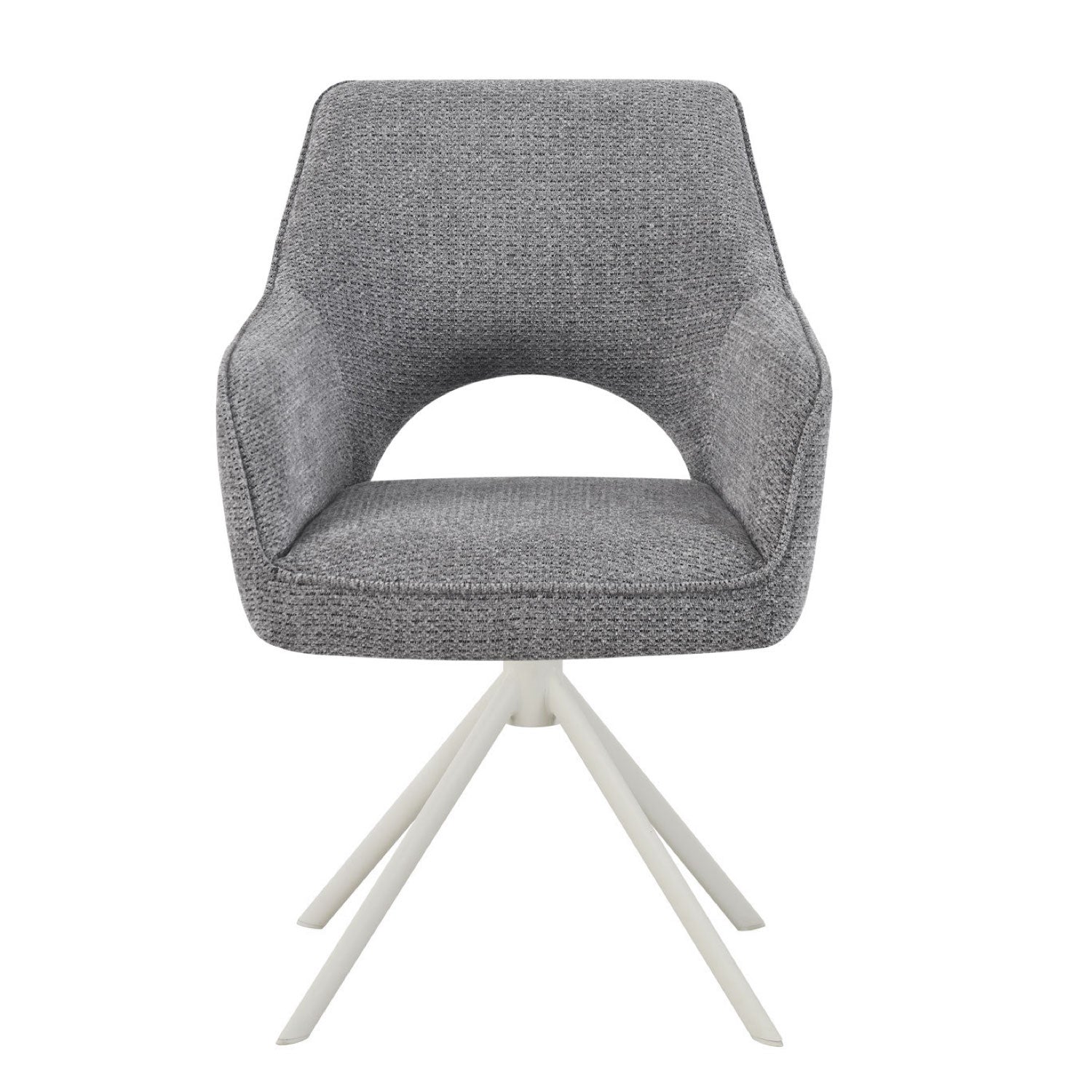 Esszimmerstühle THOMAS-CLEO 2er Set, 360° drehbar mit Rückholfunktion