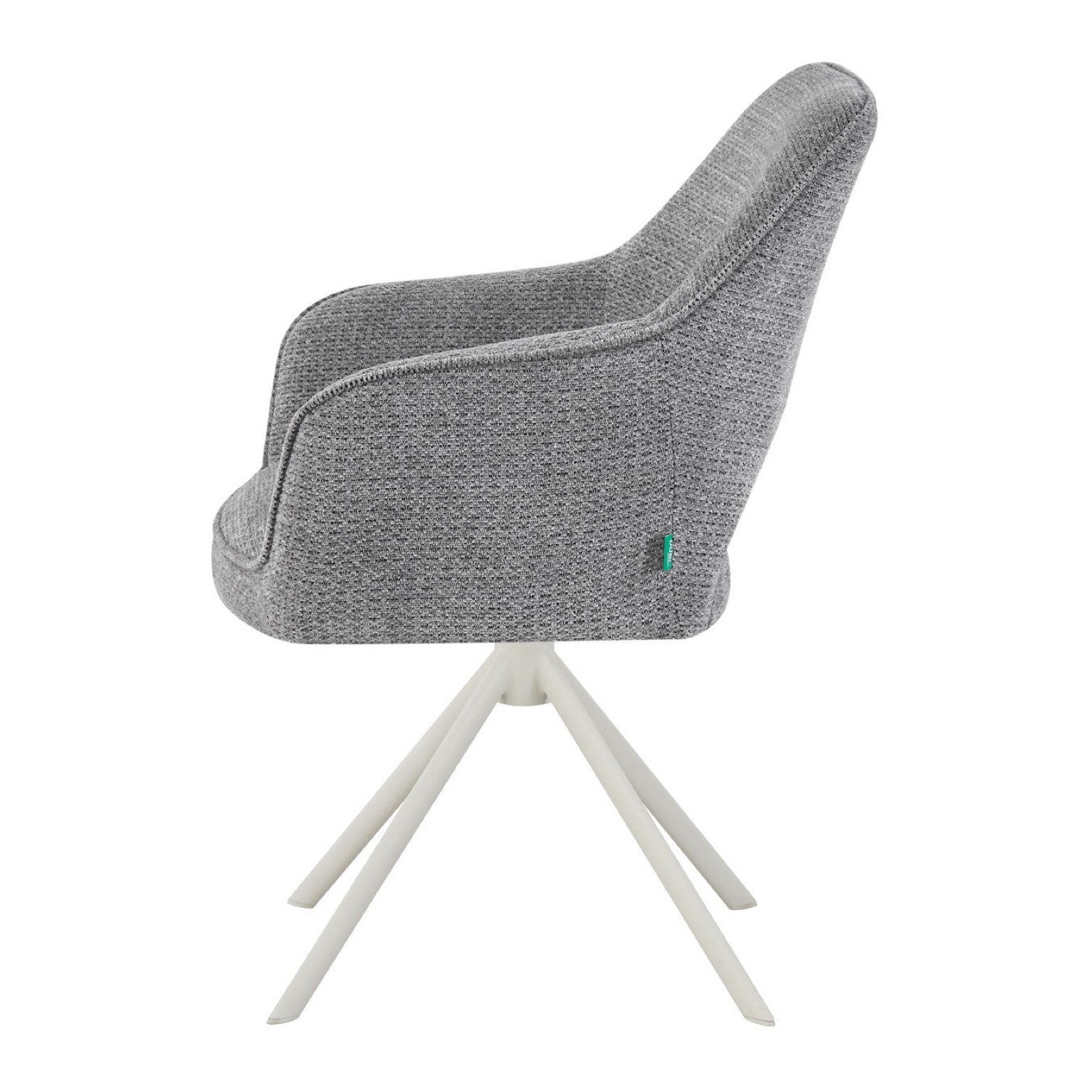 Esszimmerstühle THOMAS-CLEO 2er Set, 360° drehbar mit Rückholfunktion