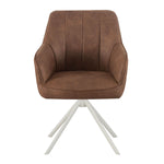 Esszimmerstühle THOMAS-VIVI 2er Set, 360° drehbar mit Rückholfunktion