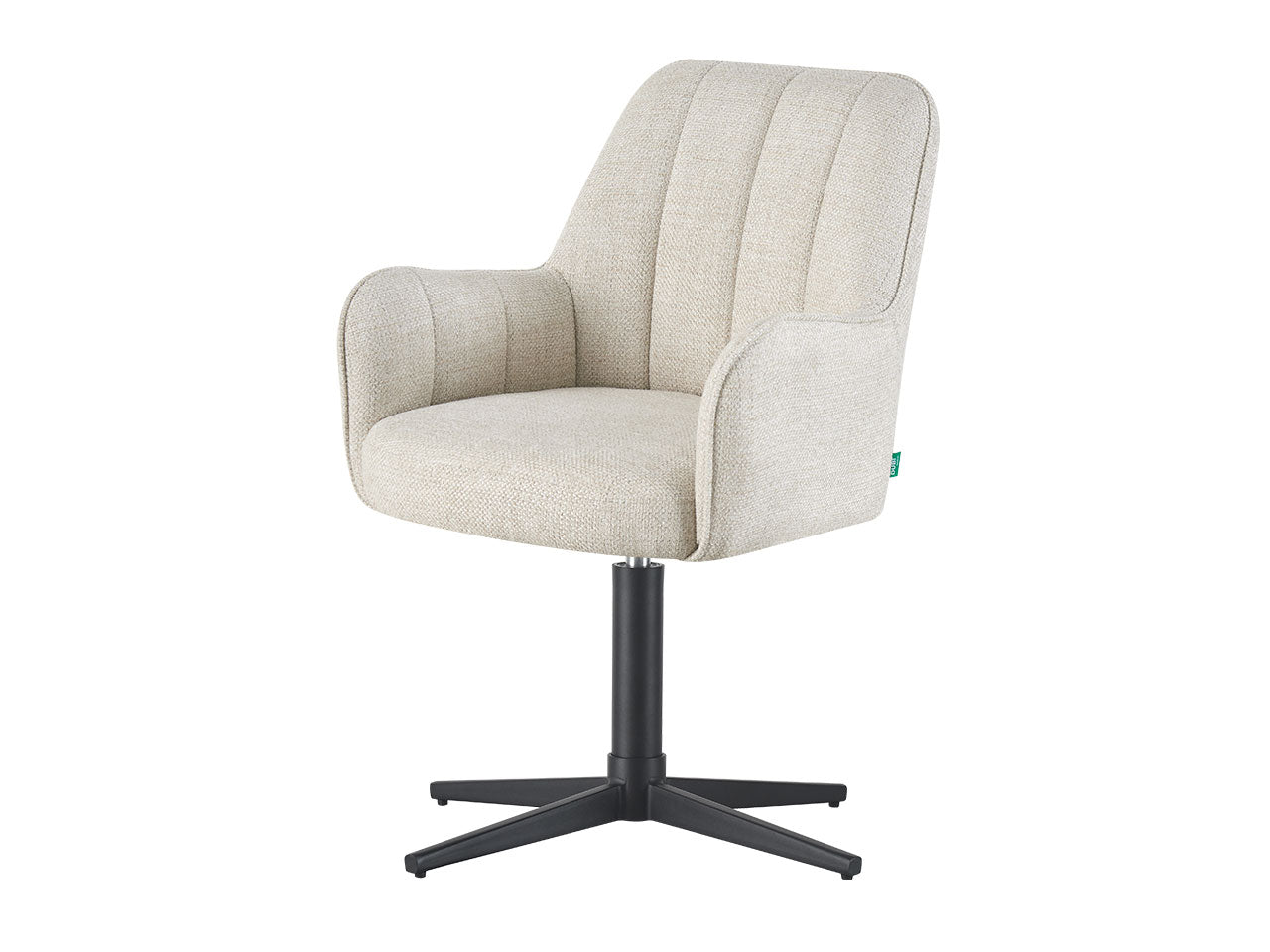 Esszimmerstühle THOMAS-ROMY 2er Set, 360° drehbar, Zeitloser Drehstuhl mit Rückholfunktion