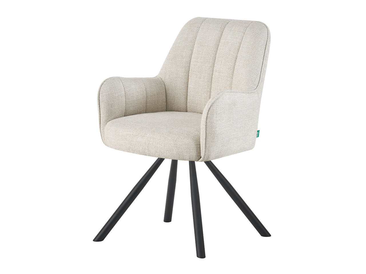 Dining chair RD B01 360° rotatable (set of 2)