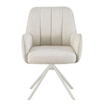 Esszimmerstühle THOMAS-ZURI 2er Set, 360° drehbar mit Rückholfunktion