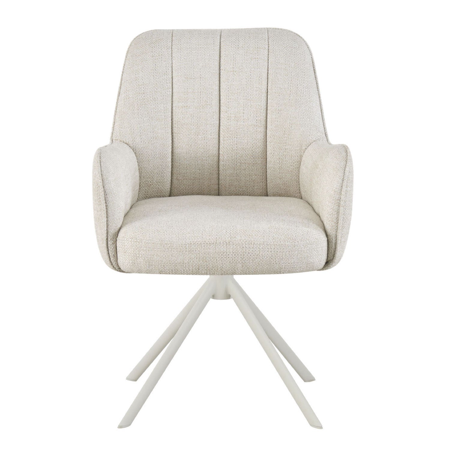 Esszimmerstühle THOMAS-ZURI 2er Set, 360° drehbar mit Rückholfunktion