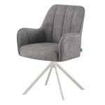 Esszimmerstühle THOMAS-ZURI 2er Set, 360° drehbar mit Rückholfunktion