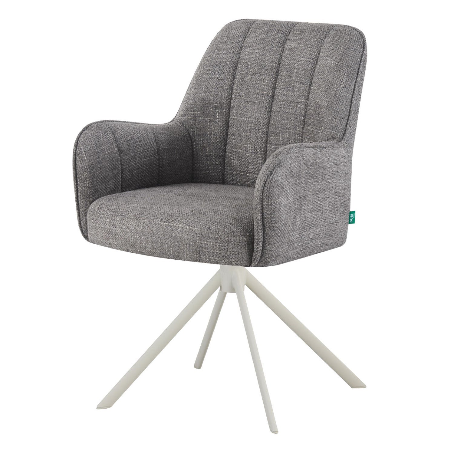 Esszimmerstühle THOMAS-ZURI 2er Set, 360° drehbar mit Rückholfunktion