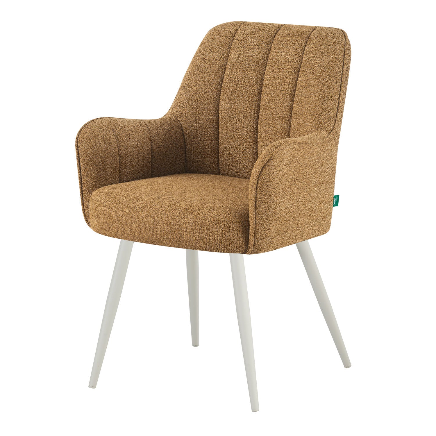 THOMAS-MAJA 2er Set - zeitloser Polsterstuhl mit Metallbeinen