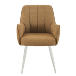 THOMAS-MAJA 2er Set - zeitloser Polsterstuhl mit Metallbeinen